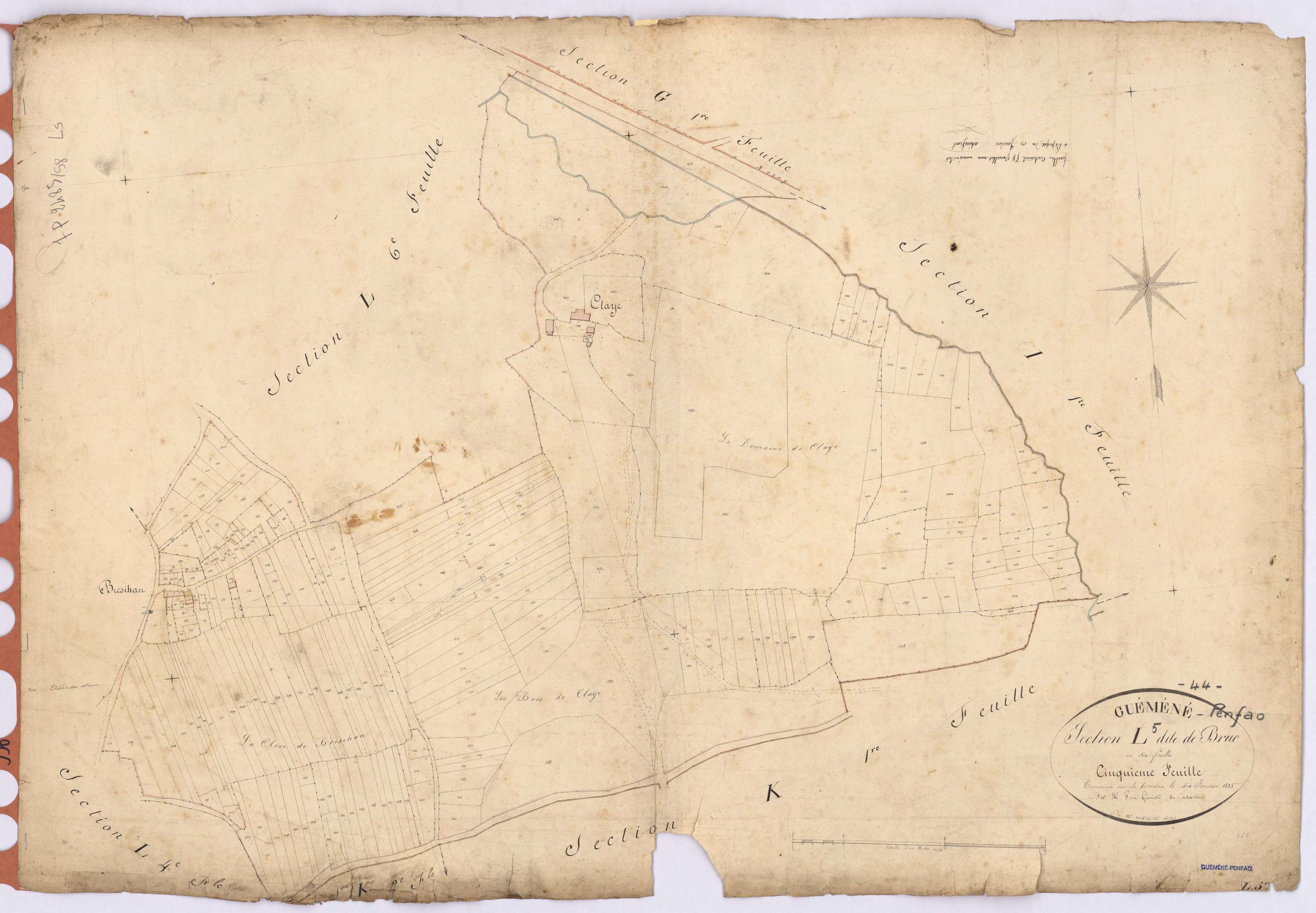 Guémené-Penfao - Section L5 Bruc (section de) ; 1338-1602