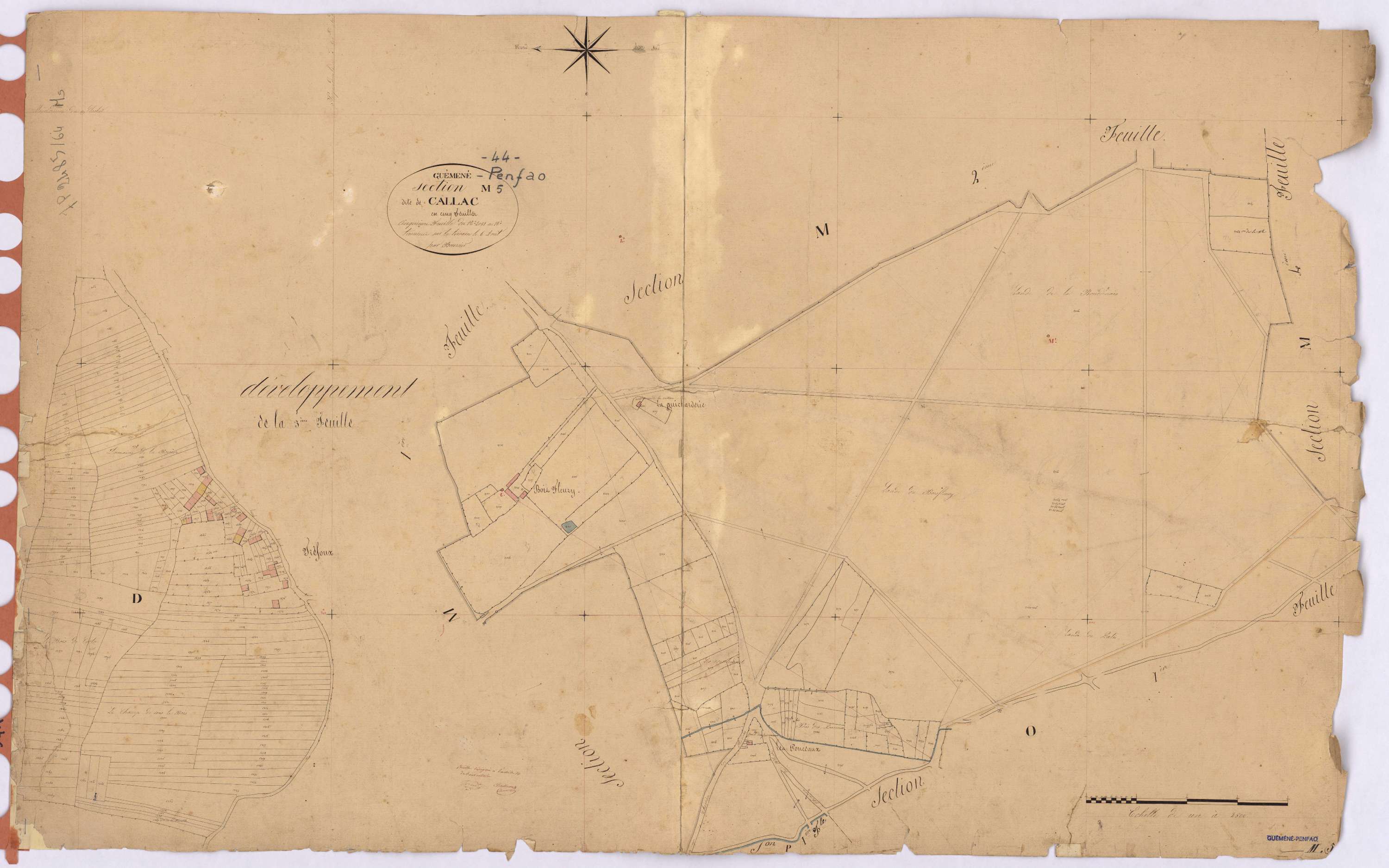 Guémené-Penfao - Section M5 Callac (section de) ; 2058-2139