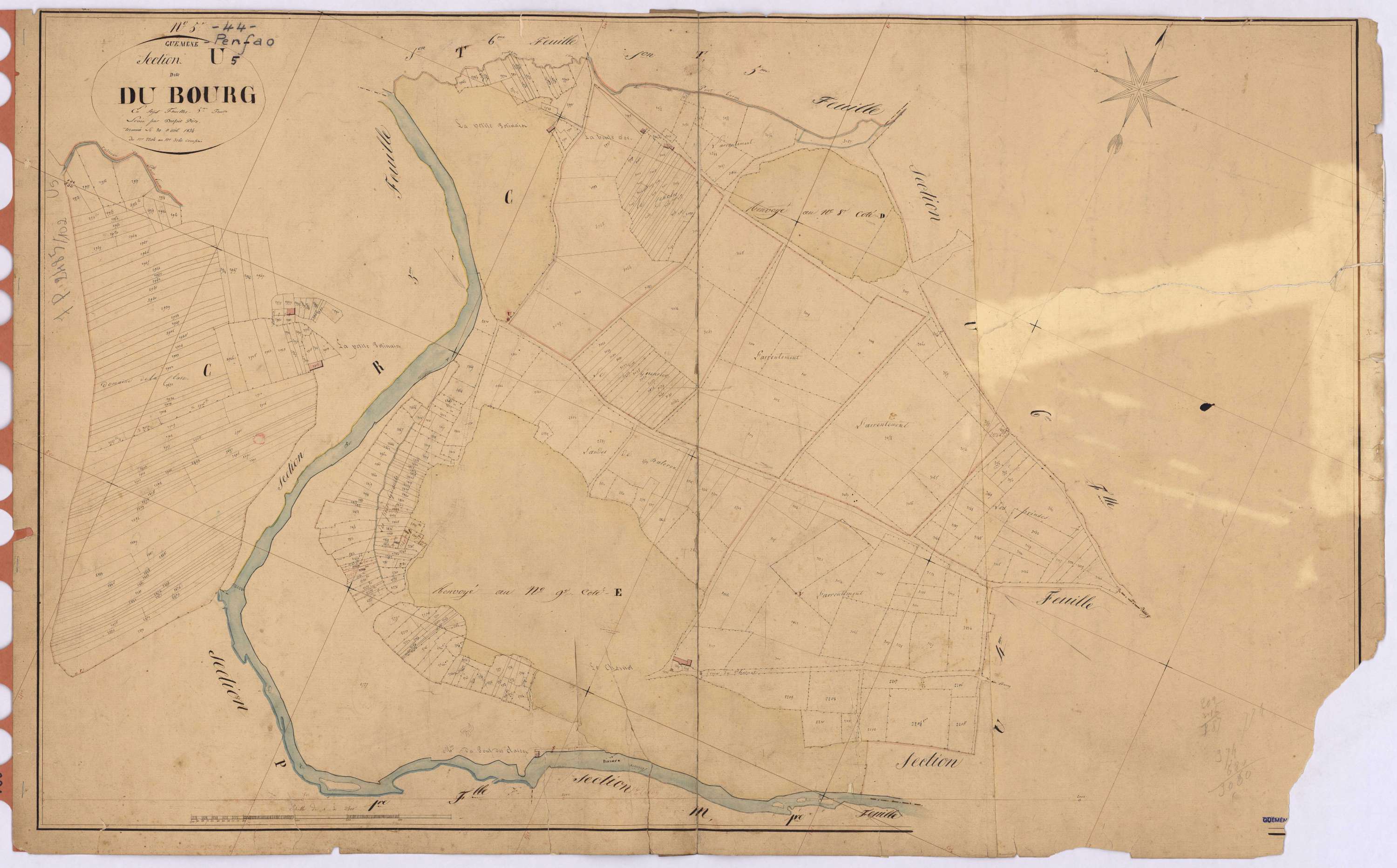 Guémené-Penfao - Section U5 Bourg (section du) ; 2204-3161
