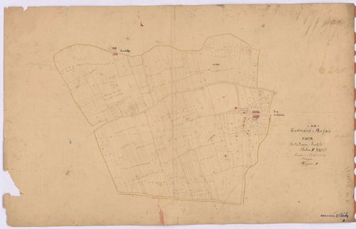 Guémené-Penfao - Section B1 (développement) Beix (section de) ; 1-674 ; développement du polygône A