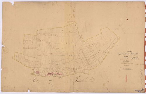 Guémené-Penfao - Section B4 (développement) Beix (section de) ; développement du polygône A