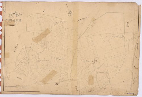 Guémené-Penfao - Section E2 Vieille Cour (section de La) ; 28-217