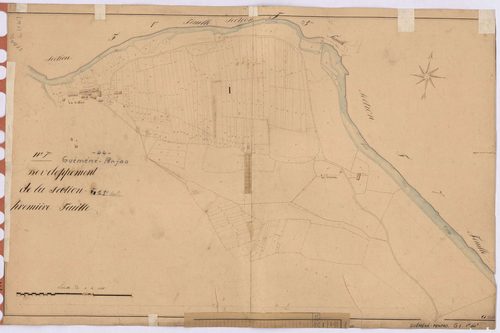 Guémené-Penfao - Section G1 (développement) Treguely (section de) ; 1-775 ; développement de la partie I