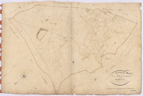 Guémené-Penfao - Section I3 Bourg Jamet (section du) ; 948-1630