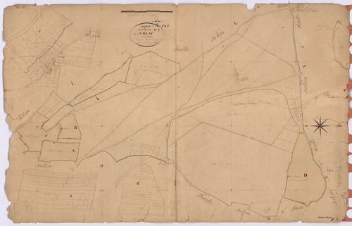 Guémené-Penfao - Section M3 Callac (section de) ; 954-1357