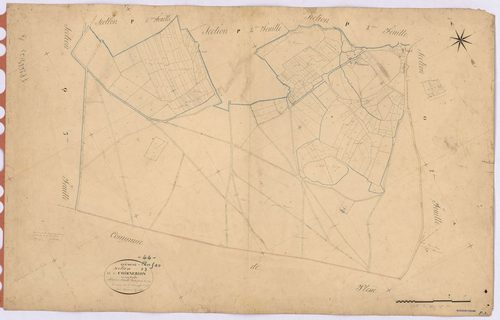 Guémené-Penfao - Section P3 Coisnerion (section de) ; 772-989