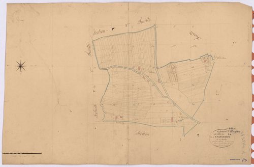 Guémené-Penfao - Section P4 Coisnerion (section de) ; 990-1191