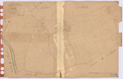 Guémené-Penfao - Section S5 Pussac (section de) ; 1227-1917
