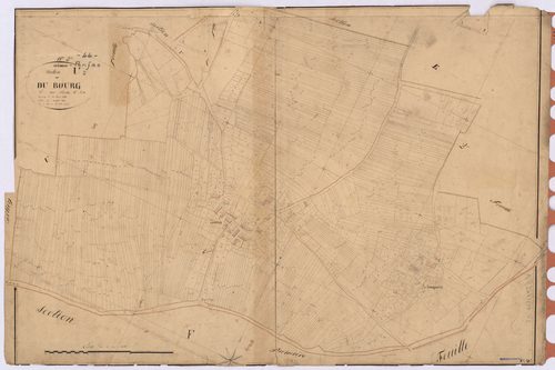 Guémené-Penfao - Section U2 Bourg (section du) ; 503-1422