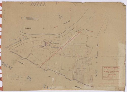 Guémené-Penfao - Section A1 Beslé (section de) ; 1-54