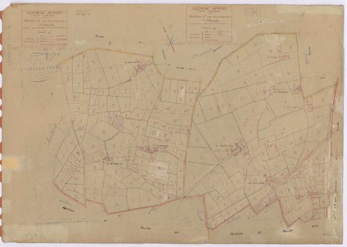 Guémené-Penfao - Section E3 E4 Vieille Cour (section de La) ; 306-443 ; 444-624