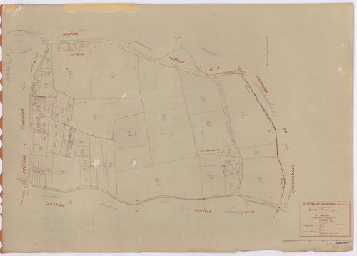 Guémené-Penfao - Section F8 Juzet (section de) ; 1298-1371