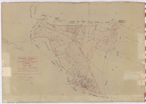 Guémené-Penfao - Section G8 Tréguely (section de) ; 1682-1899