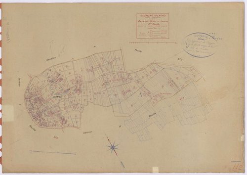Guémené-Penfao - Section H2 Dastres (section de) ; 234-460