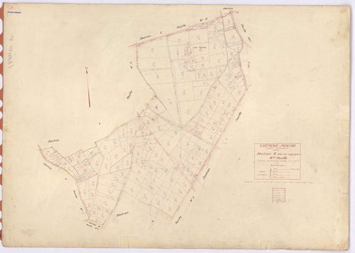 Guémené-Penfao - Section K4 Ligançon (section de) ; 668-848