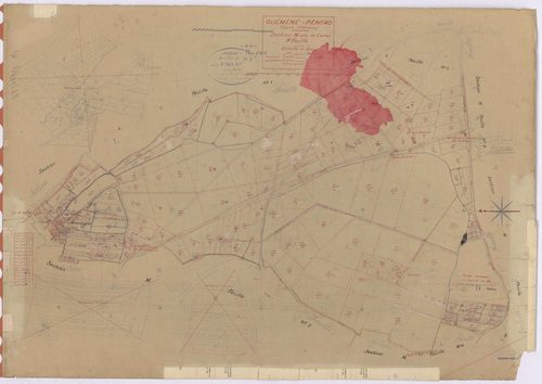 Guémené-Penfao - Section M3 Callac (section de) ; 392-690