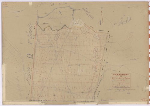 Guémené-Penfao - Section N3 Tréfoux (section de) ; 491-738