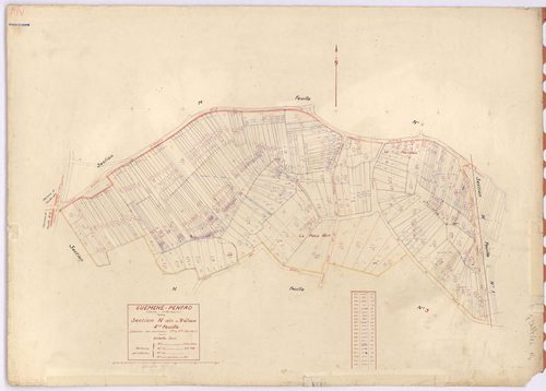 Guémené-Penfao - Section N4 Tréfoux (section de) ; 739-990