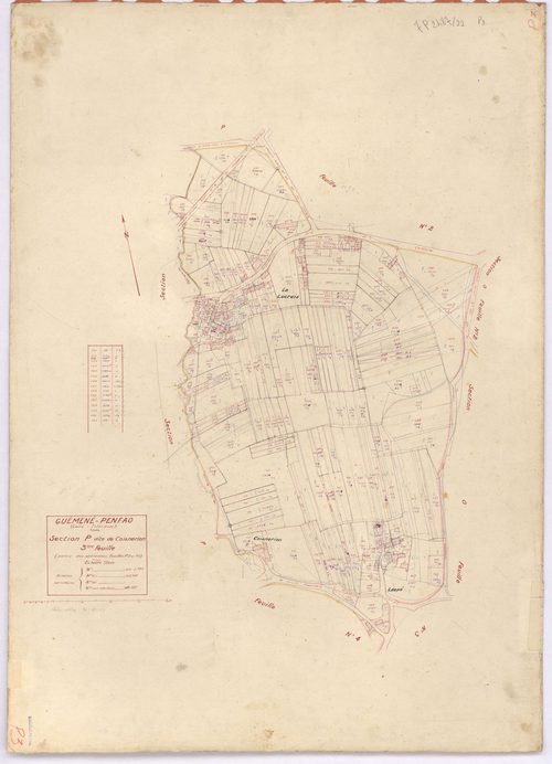 Guémené-Penfao - Section P3 Coisnerion (section de) ; 514-720