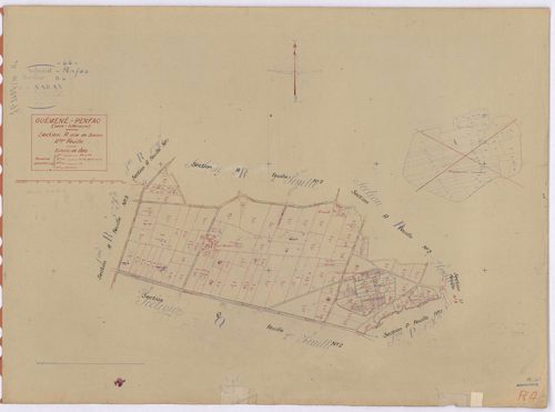 Guémené-Penfao - Section R4 Saran (section de) ; 690-818