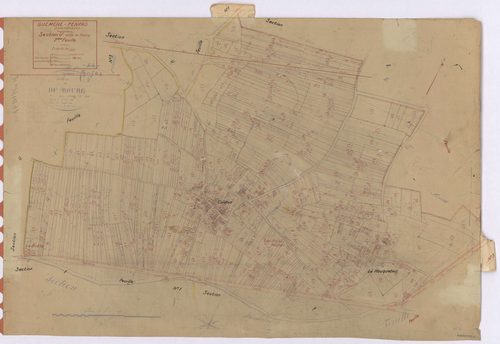 Guémené-Penfao - Section U2 Bourg (section du) ; 323-812