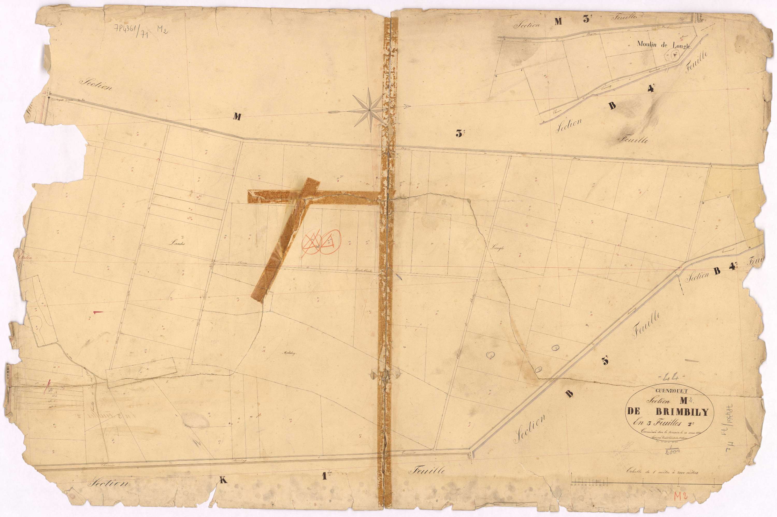 Guenrouet - Section M2 Brimbily (section de) ; 22-98