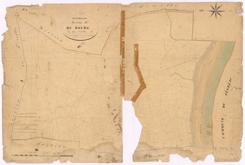 Guenrouet - Section A1 Bourg (section du) ; 1-180