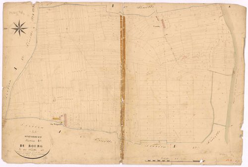 Guenrouet - Section A4 Bourg (section du) ; 640-1059