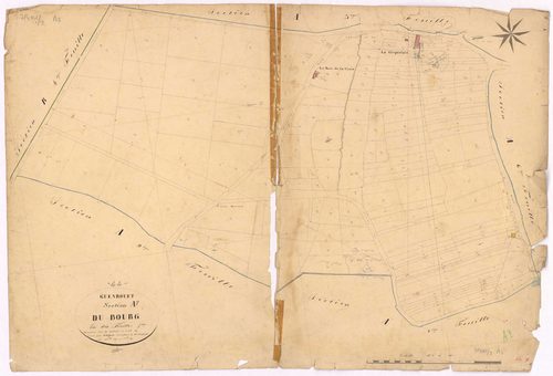 Guenrouet - Section A7 Bourg (section du) ; 1542-1698