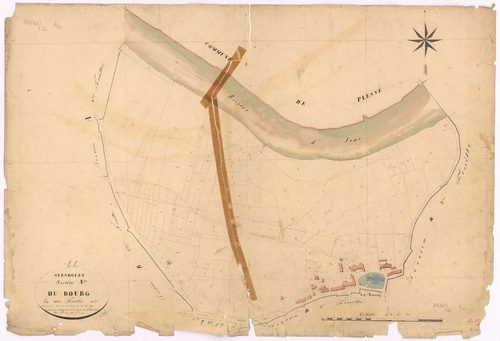 Guenrouet - Section A10 Bourg (section du) ; 1762-1884