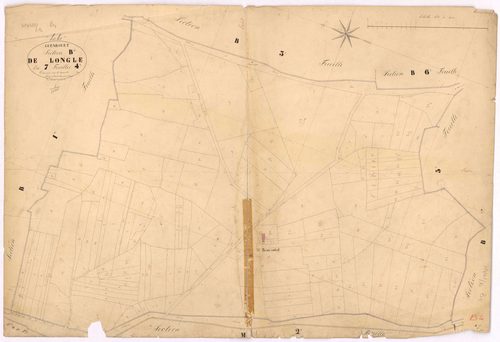 Guenrouet - Section B4 Longle (section de) ; 621-773