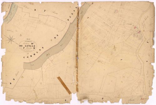 Guenrouet - Section B6 Longle (section de) ; 863-1065