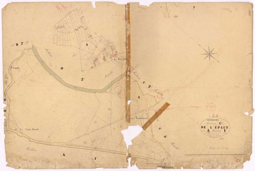 Guenrouet - Section C1 Epaut (section de l') ; 1-147