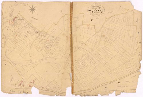 Guenrouet - Section C5 Epaut (section de l') ; 988-1295