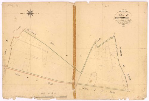 Guenrouet - Section E3 Cottimeau (section de) ; 446-471