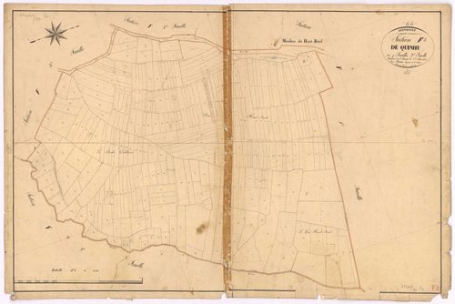 Guenrouet - Section F2 Quinhu (section de) ; 105-361