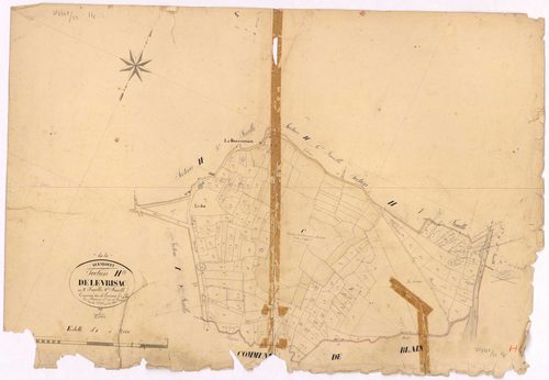 Guenrouet - Section H8 Levrisac (section de) ; 1660-1966