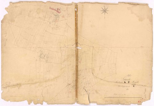 Guenrouet - Section K2 (développement) Landes de Grâce (section des) ; 106-346 ; développement de la partie A