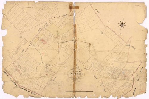 Guenrouet - Section L2 Bignon (section du) ; 166-421