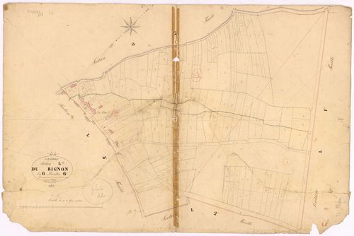 Guenrouet - Section L6 Bignon (section du) ; 1105-1267