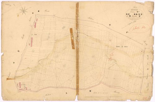Guenrouet - Section O2 Brivé (section de) ; 182-581