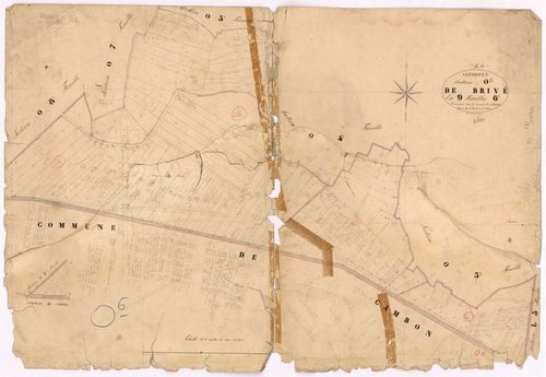 Guenrouet - Section O6 Brivé (section de) ; 1605-1705
