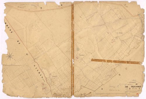 Guenrouet - Section P1 Trigodet (section de) ; 1-315