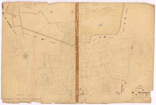 Guenrouet - Section P2 Trigodet (section de) ; 316-648
