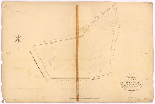 Guenrouet - Section R1 Château Rouge (section du) ; 1-24