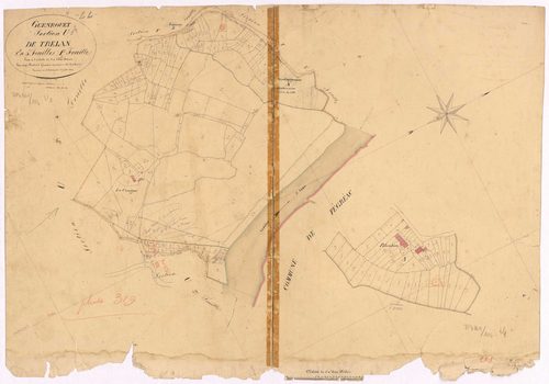 Guenrouet - Section U1 Trélan (section de) ; 1-189