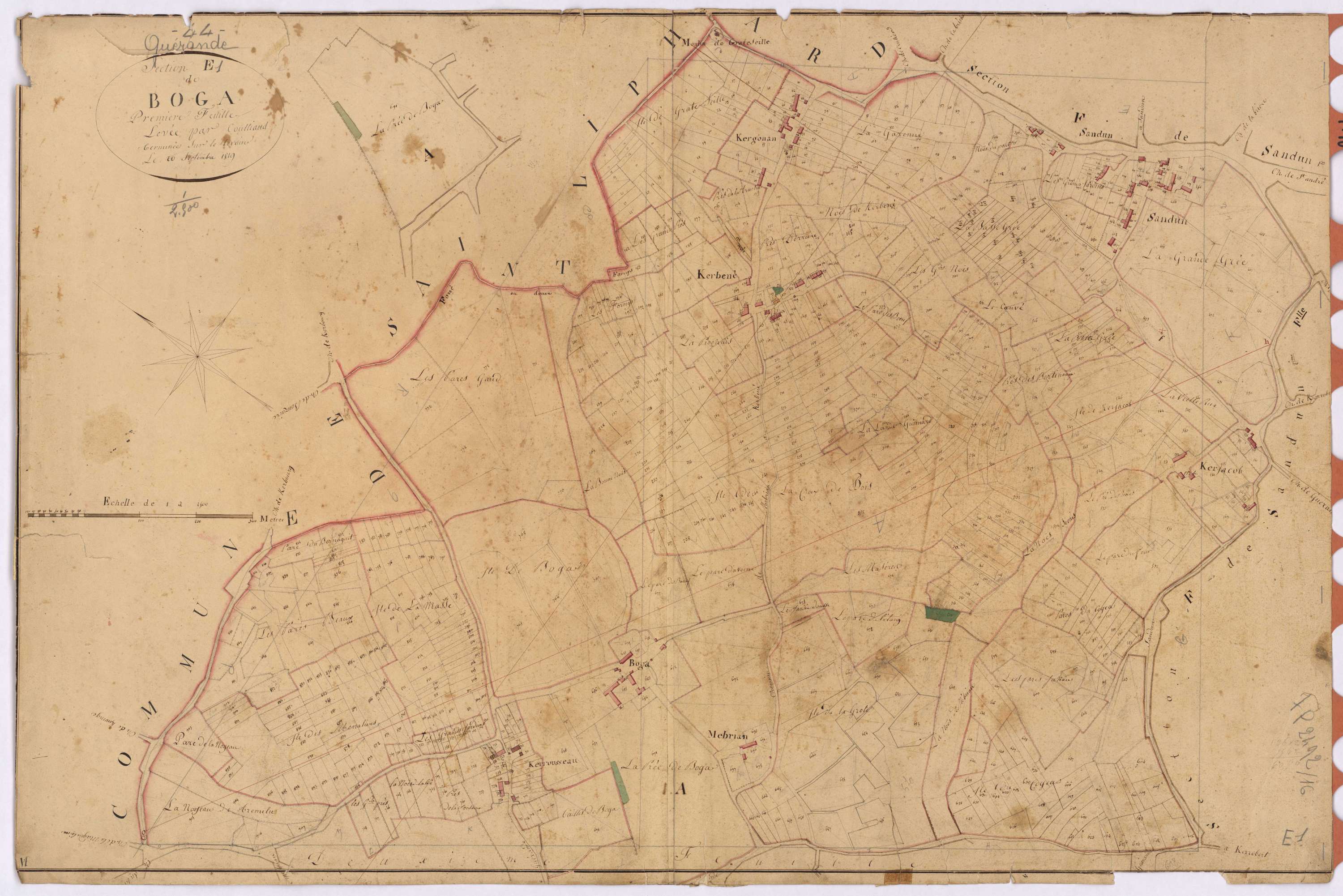 Guérande - Section E1 Boga (section de)