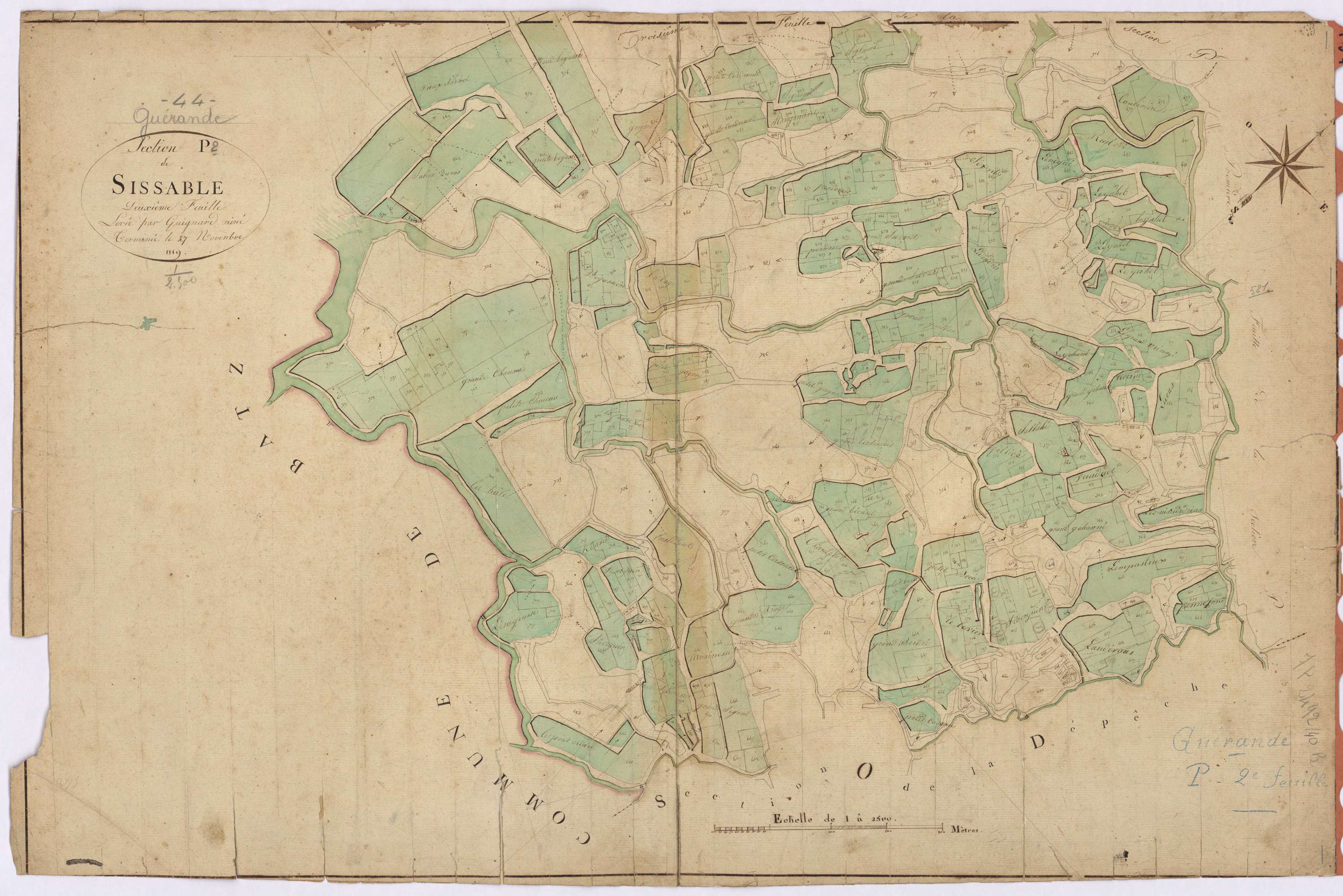 Guérande - Section P2 Sissable (section de)