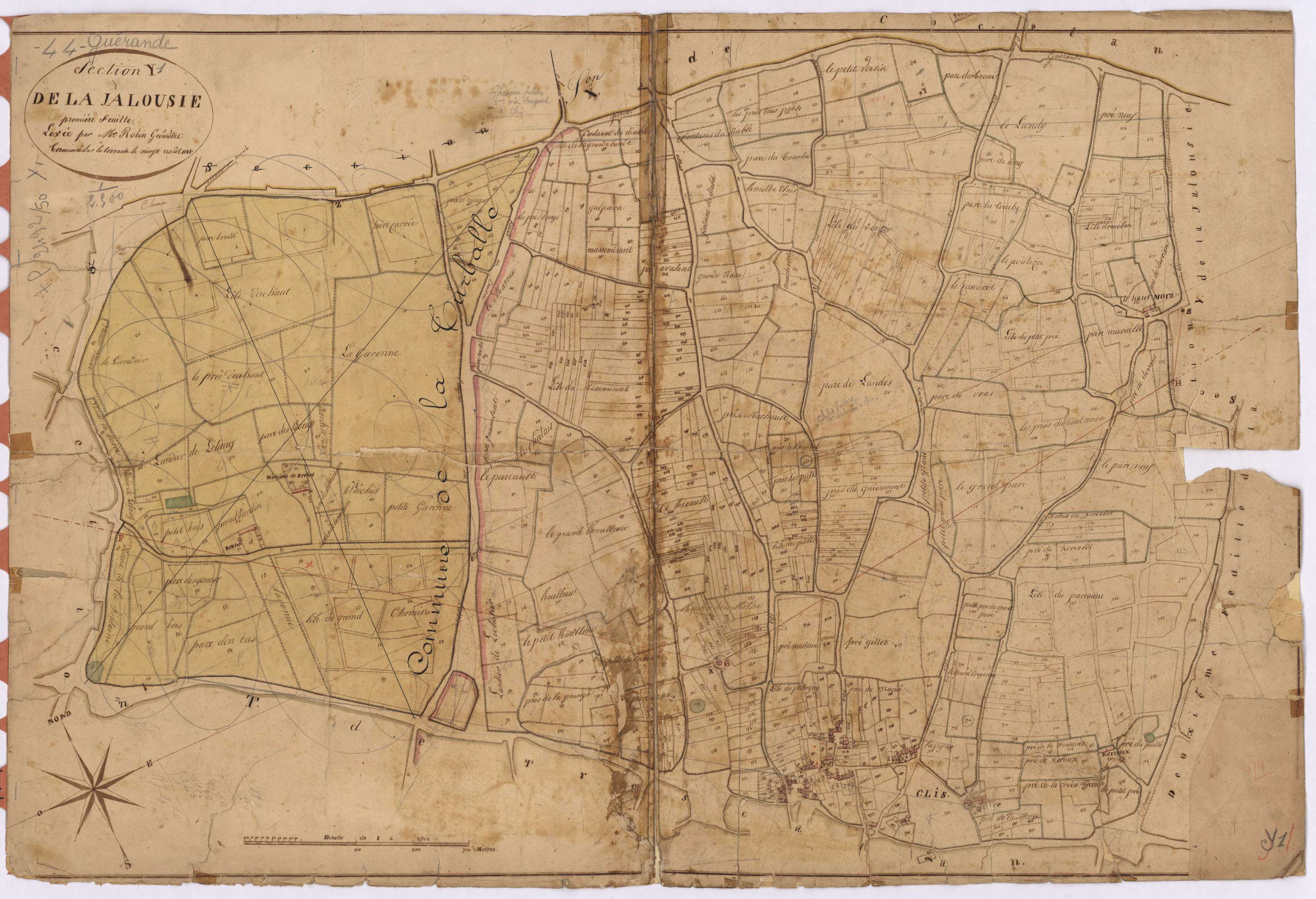 Guérande - Section Y1 Jalousie (section de La)