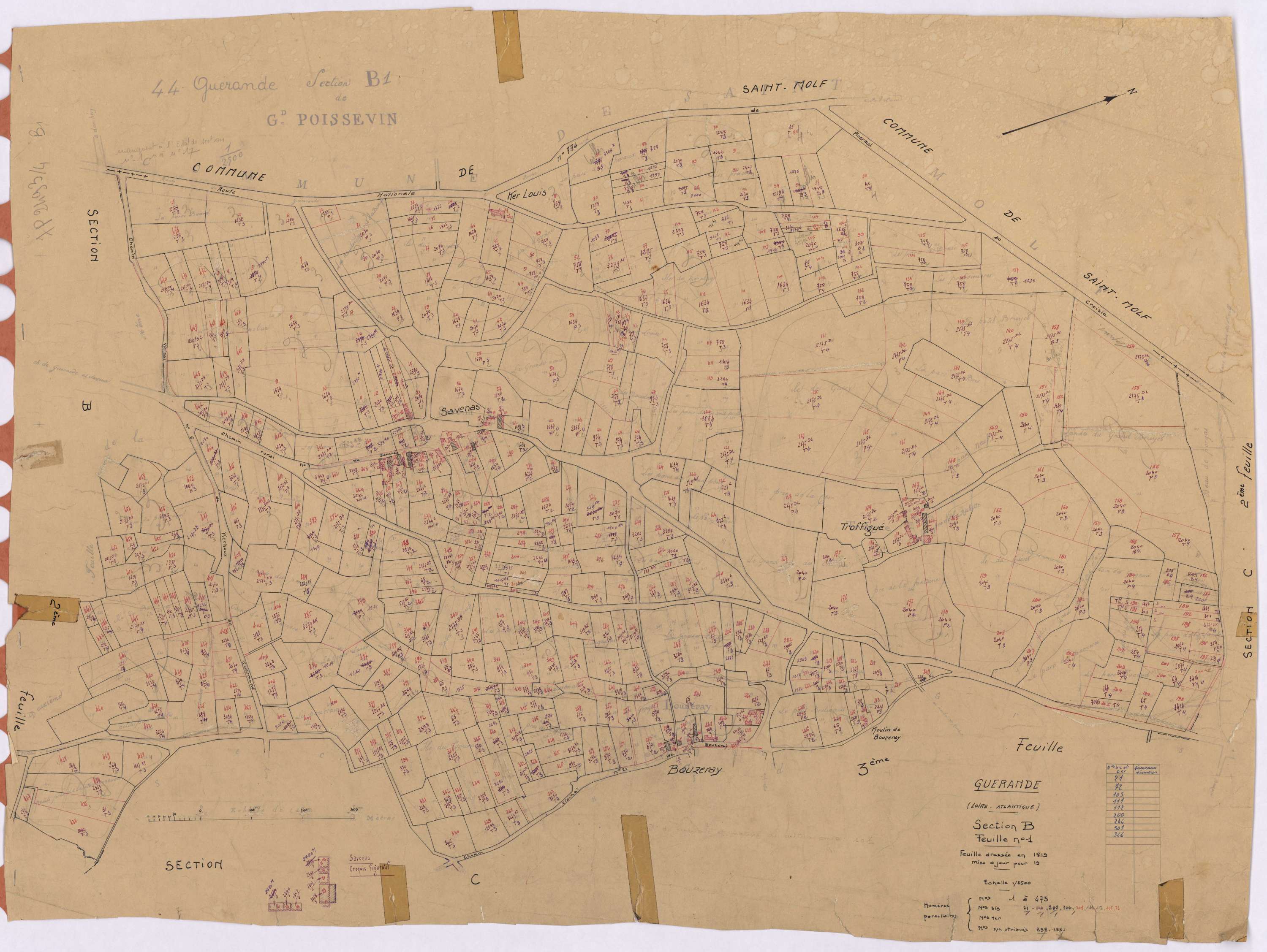 Guérande - Section B1 1-473